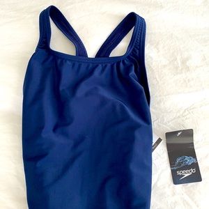 Speedo NWT Pro LT navy one piece